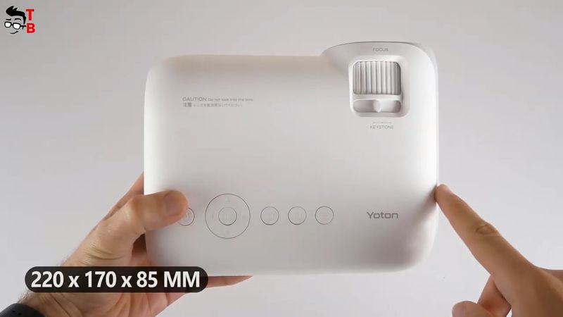 Yoton Y7 1080p Wi-Fi Screen Mirroring Projector Review 