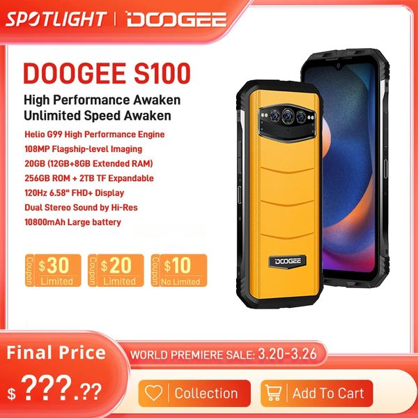Introducing Doogee S100 Rugged Phone – Stellar Performance, Solid